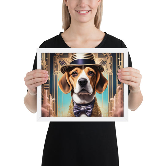 Beagle- Framed poster V2