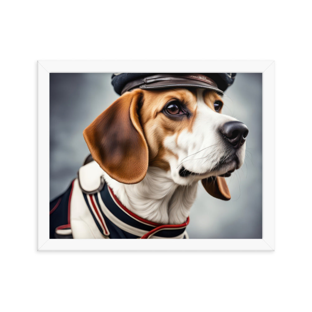 Beagle- Framed poster V4