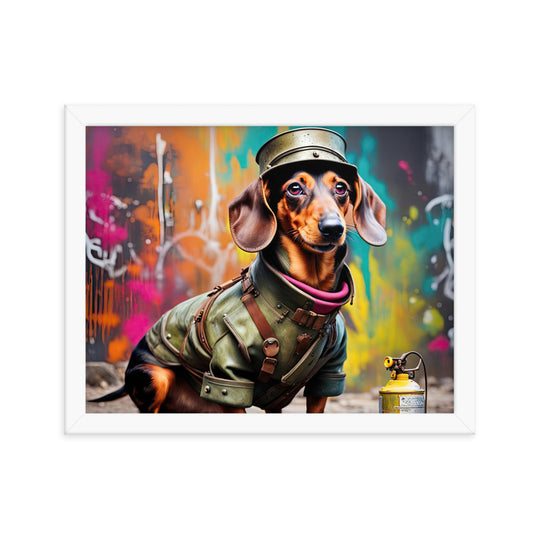 Dachshund- Framed poster