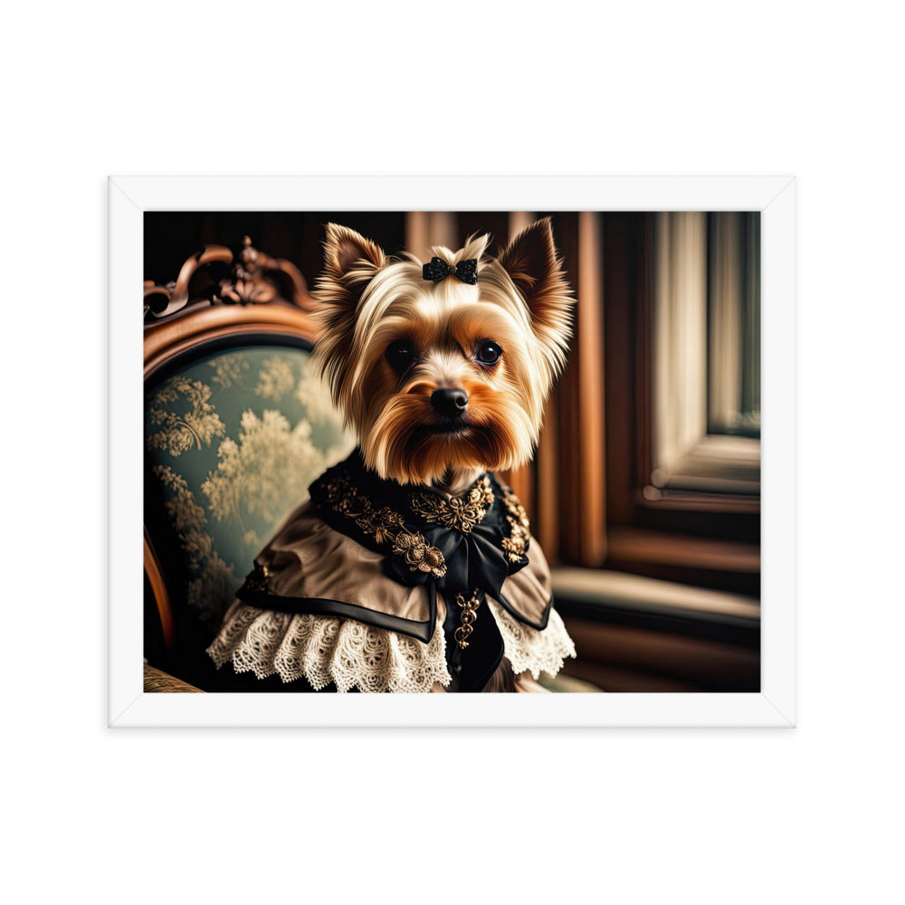 Yorkshire Terrier- Framed poster