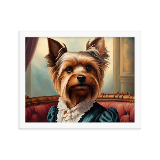 Yorkshire Terrier- Framed poster v2