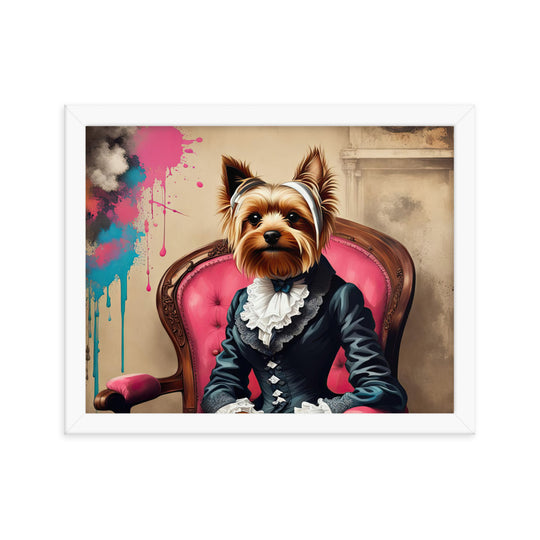 Yorkshire Terrier- Framed poster v3
