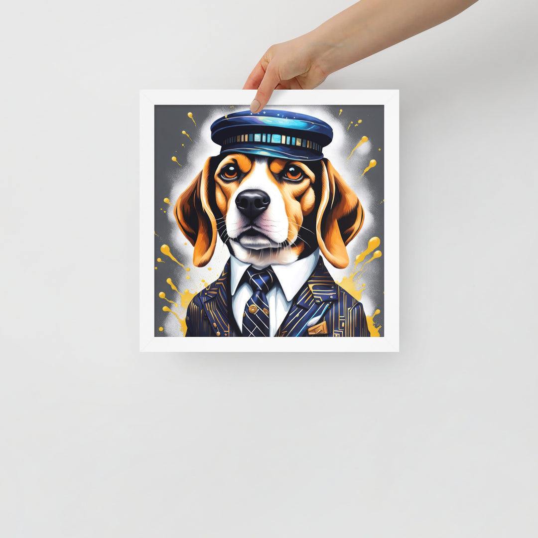 Beagle- Framed poster V5