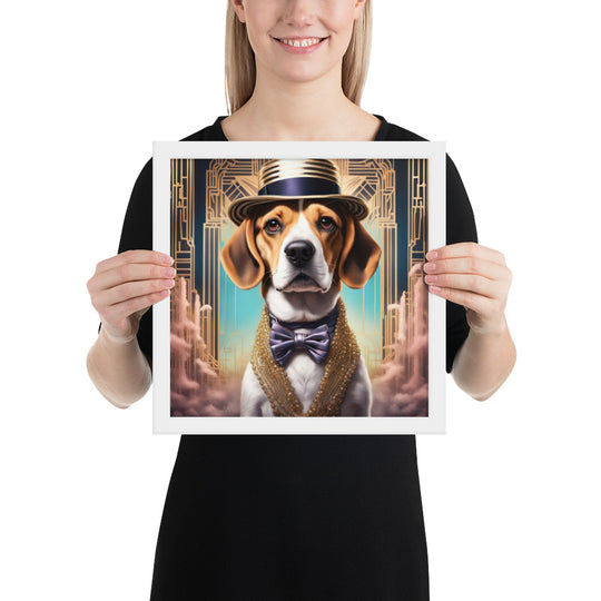 Beagle- Framed poster V2