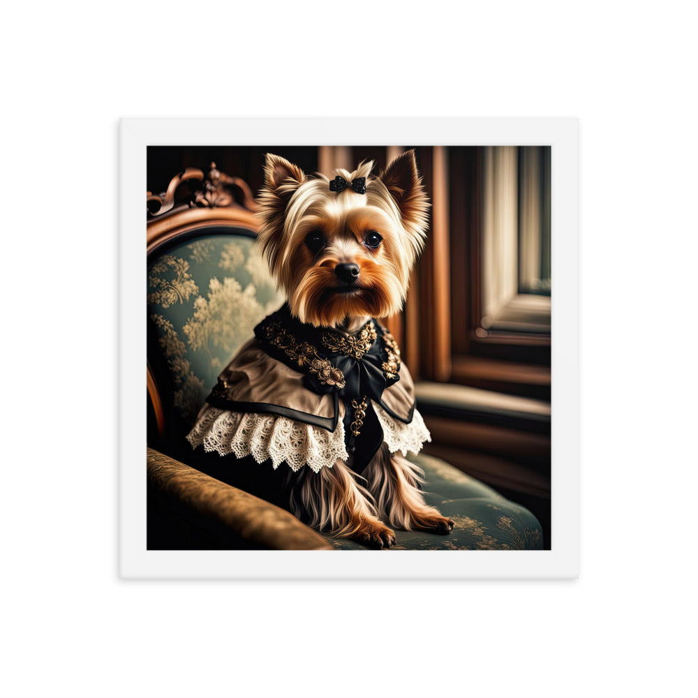 Yorkshire Terrier- Framed poster