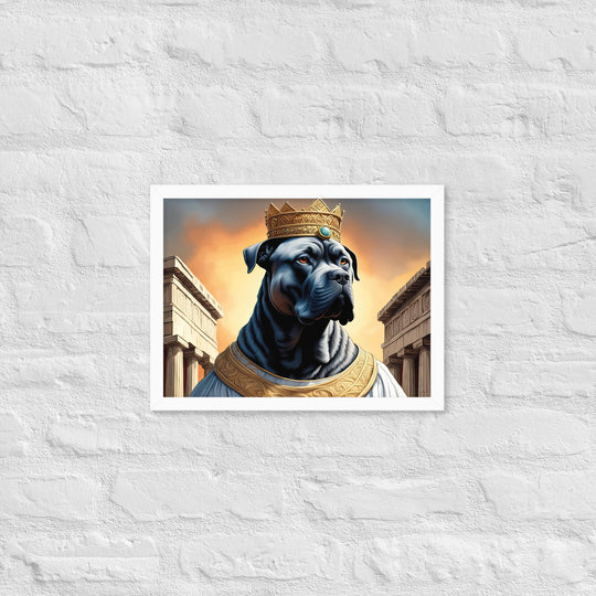 Framed poster-Cane Corso V2