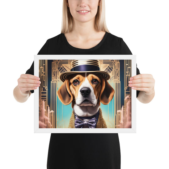 Beagle- Framed poster V2