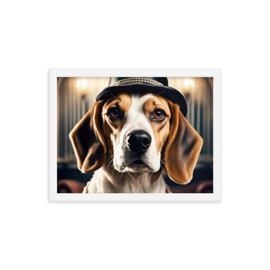 Beagle- Framed poster