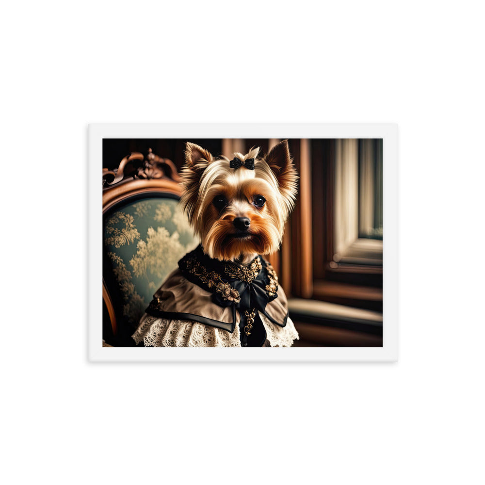 Yorkshire Terrier- Framed poster