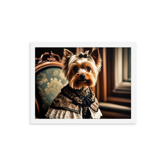 Yorkshire Terrier- Framed poster