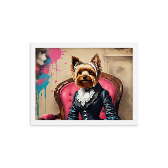 Yorkshire Terrier- Framed poster v3