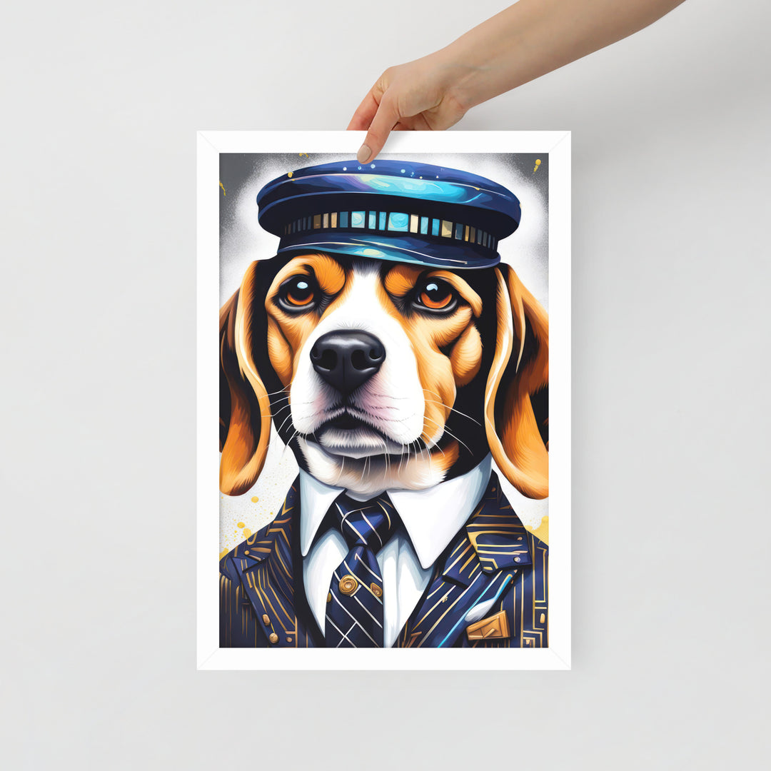 Beagle- Framed poster V5