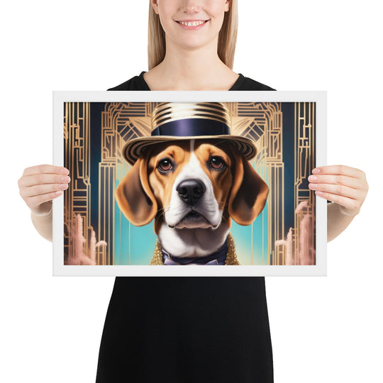 Beagle- Framed poster V2