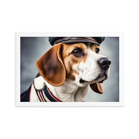 Beagle- Framed poster V4