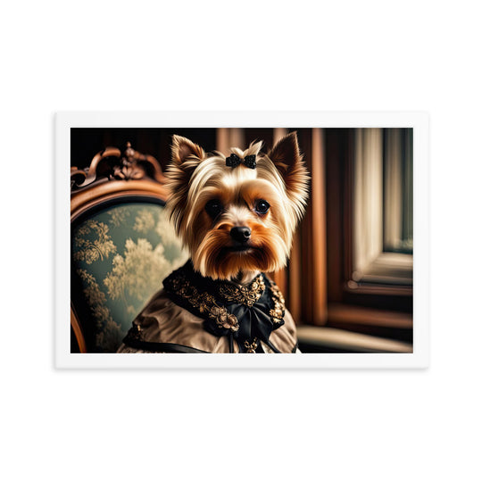 Yorkshire Terrier- Framed poster