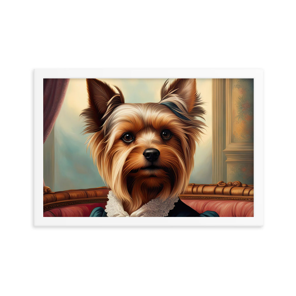 Yorkshire Terrier- Framed poster v2