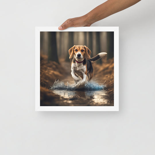 Beagle- Framed poster V3