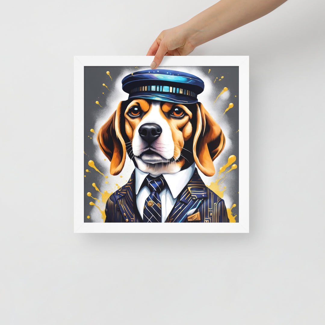 Beagle- Framed poster V5