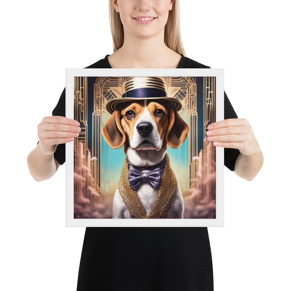 Beagle- Framed poster V2