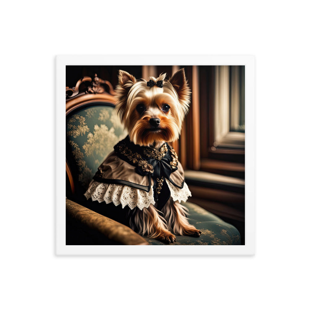 Yorkshire Terrier- Framed poster