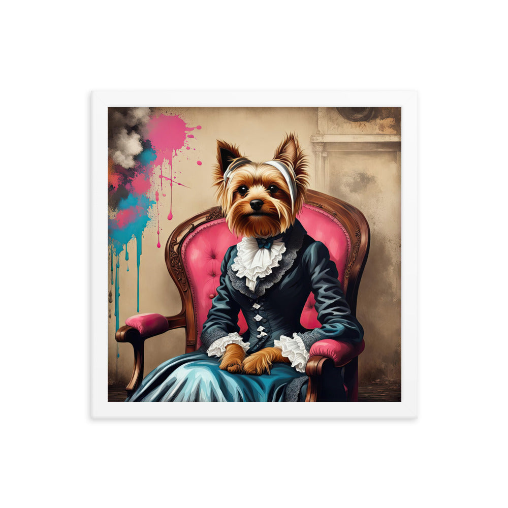 Yorkshire Terrier- Framed poster v3