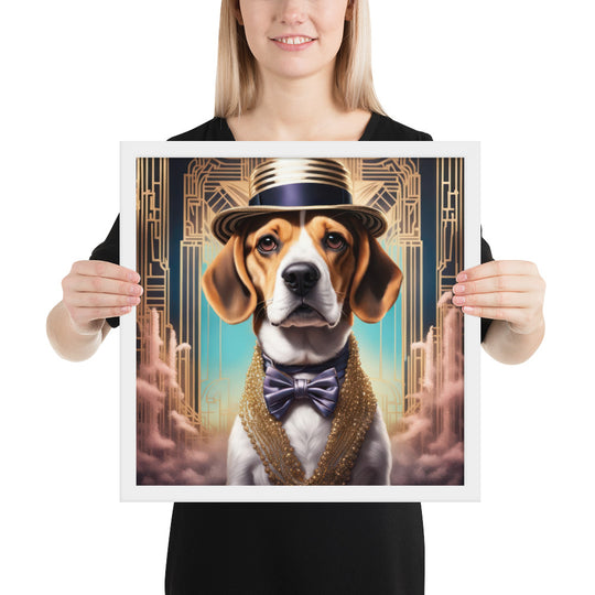 Beagle- Framed poster V2