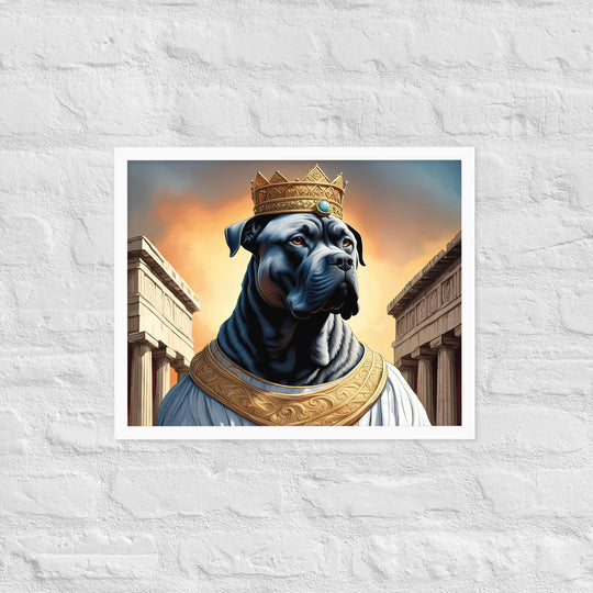 Framed poster-Cane Corso V2