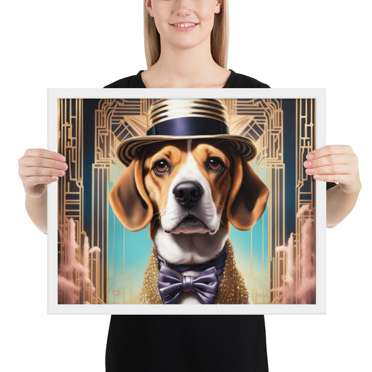 Beagle- Framed poster V2