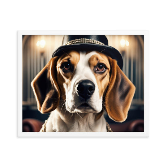 Beagle- Framed poster