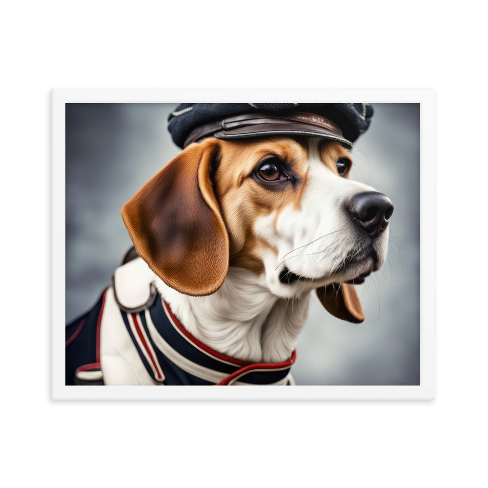 Beagle- Framed poster V4