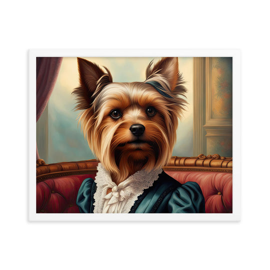 Yorkshire Terrier- Framed poster v2