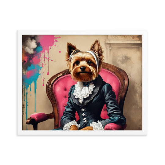 Yorkshire Terrier- Framed poster v3