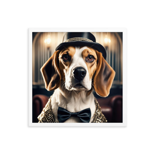 Beagle- Framed poster