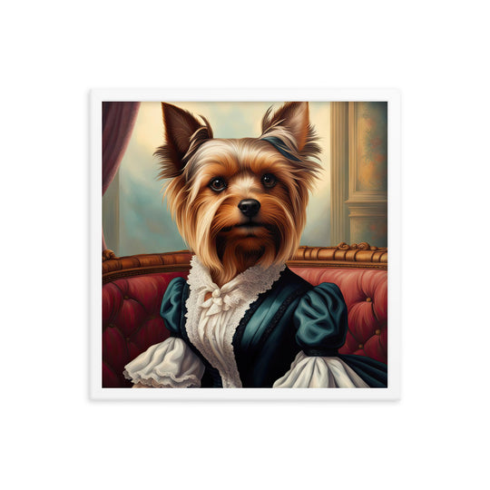 Yorkshire Terrier- Framed poster v2