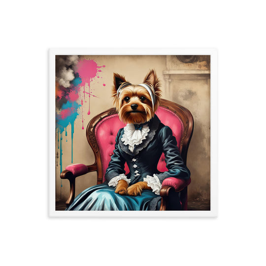 Yorkshire Terrier- Framed poster v3