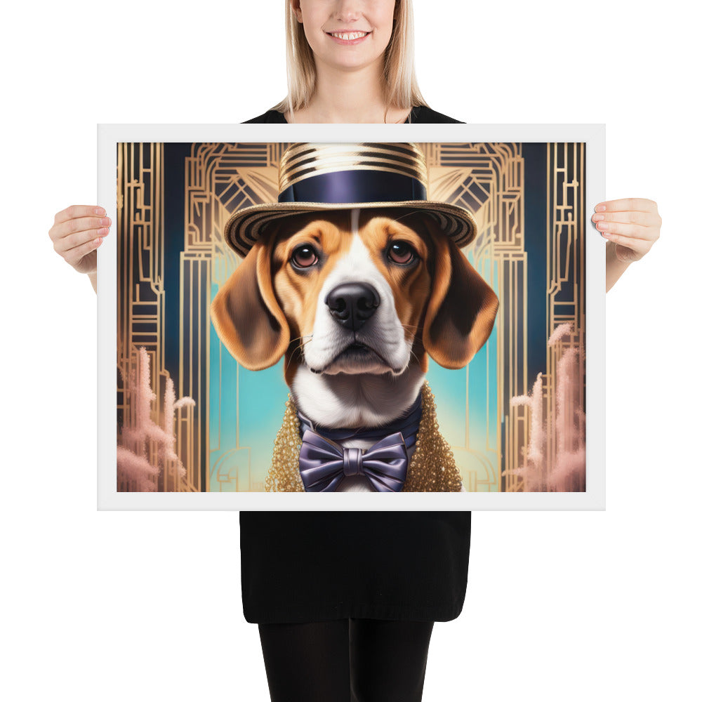 Beagle- Framed poster V2