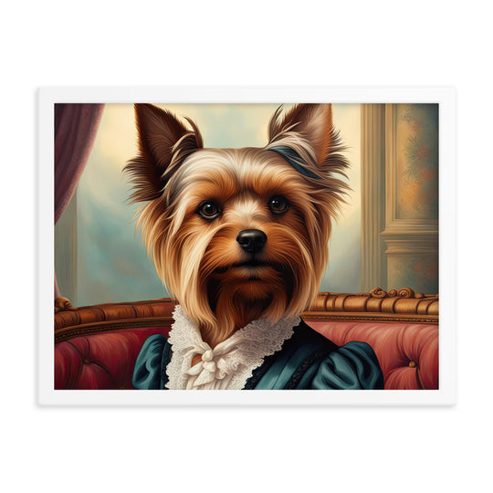 Yorkshire Terrier- Framed poster v2