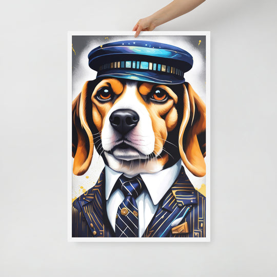 Beagle- Framed poster V5