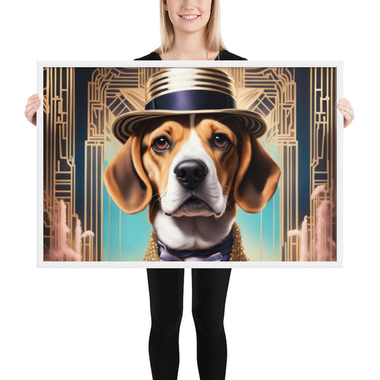 Beagle- Framed poster V2