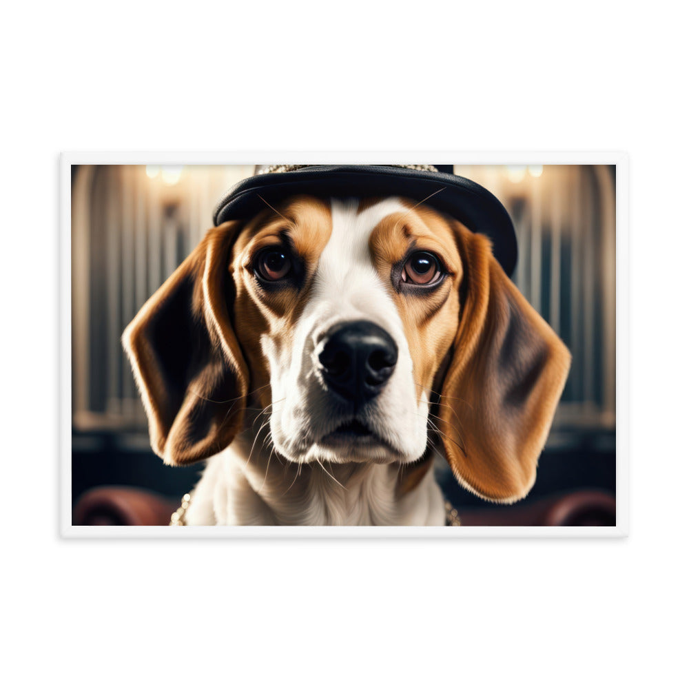 Beagle- Framed poster