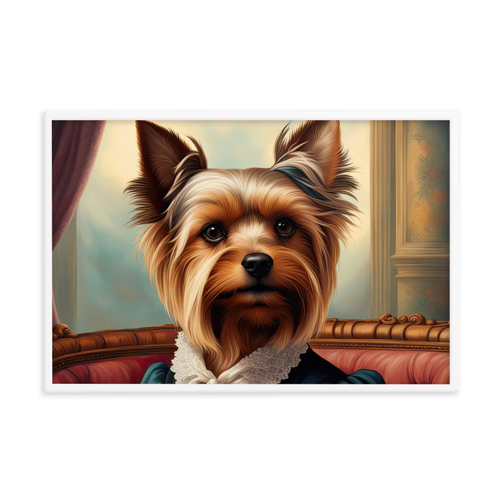 Yorkshire Terrier- Framed poster v2