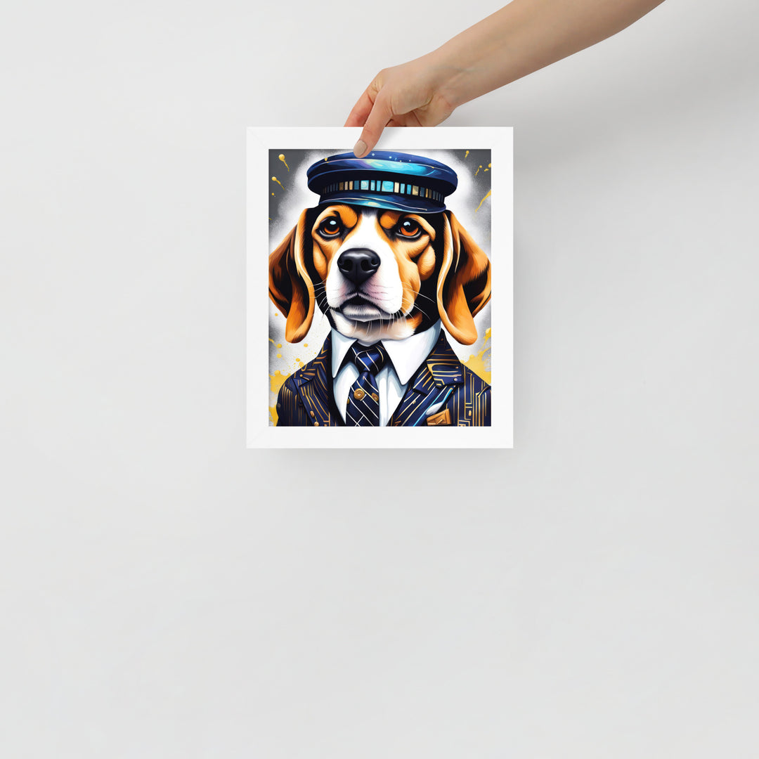 Beagle- Framed poster V5