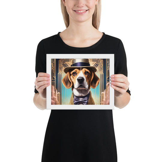 Beagle- Framed poster V2