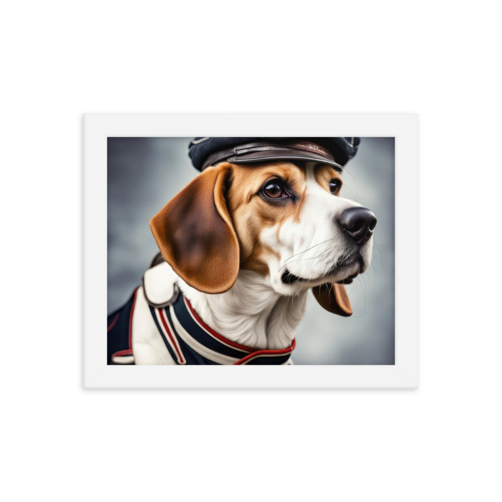 Beagle- Framed poster V4