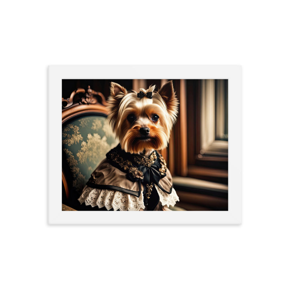 Yorkshire Terrier- Framed poster