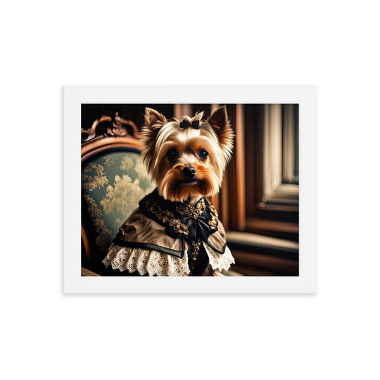 Yorkshire Terrier- Framed poster