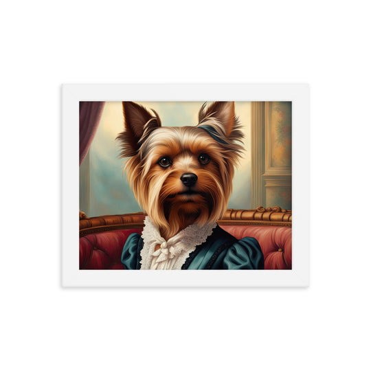 Yorkshire Terrier- Framed poster v2