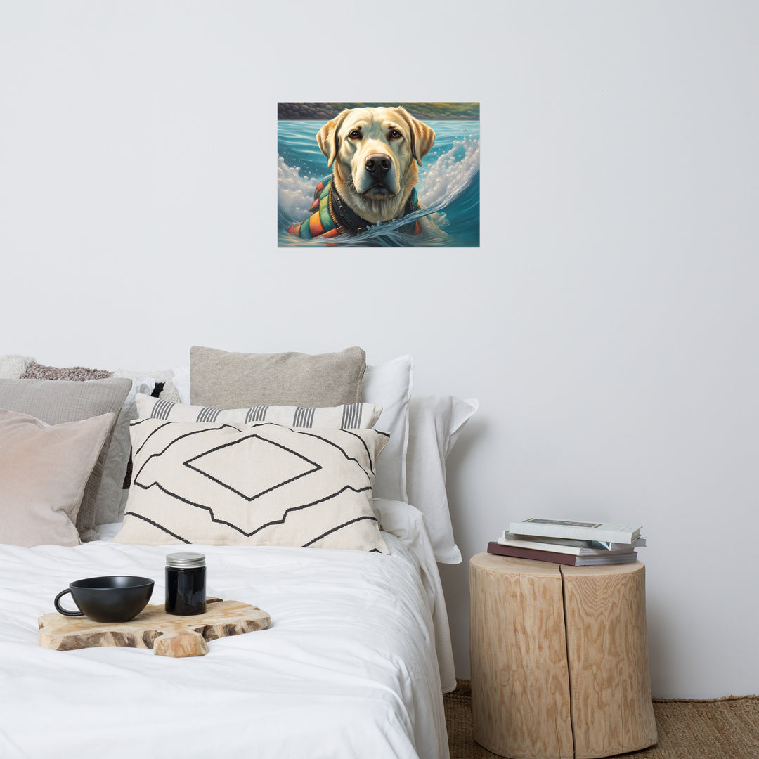 Poster-Labrador Retriever V4