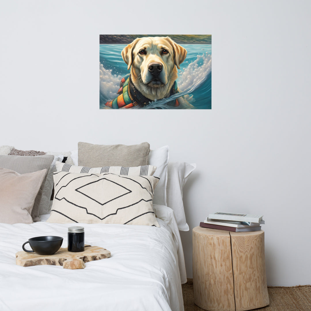 Poster-Labrador Retriever V4