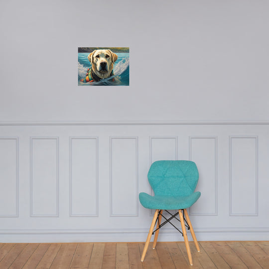 Poster-Labrador Retriever V4